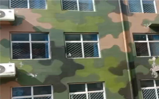 南平墙面军用迷彩施工方案